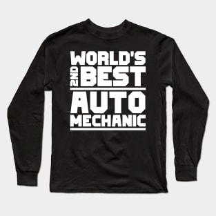 2nd best auto mechanic Long Sleeve T-Shirt